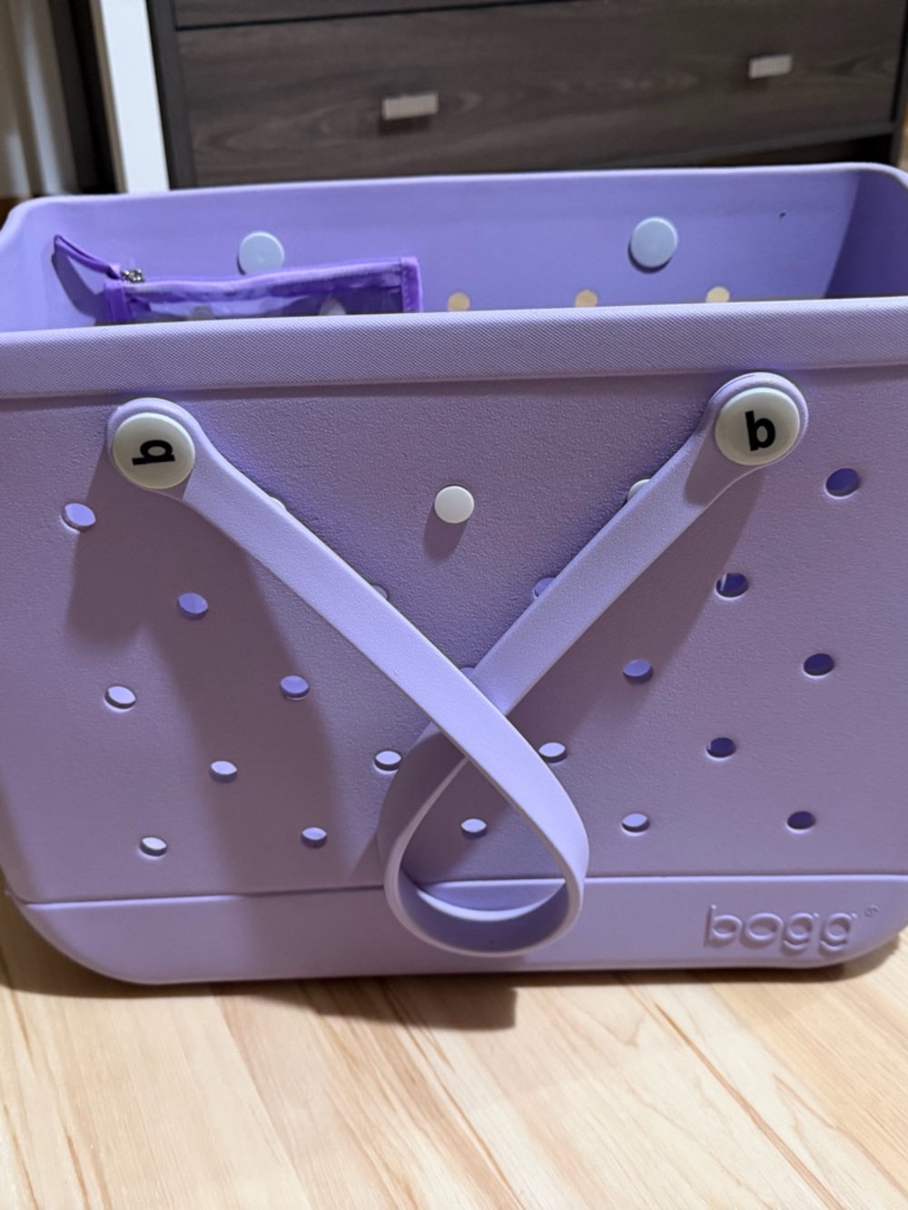 BOGG BAG Lavender Perforated Carry-All Tote